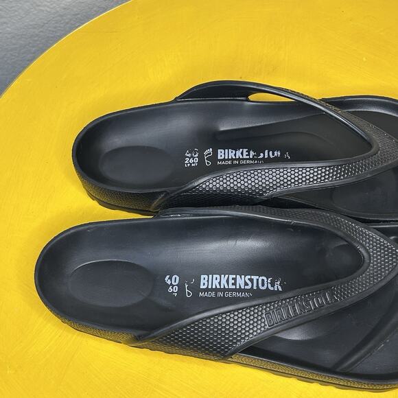 Birkenstock HONOLULU Black EVA Open Toe Sandals Size 40 Men 7 Women 9 - Picture 6 of 7
